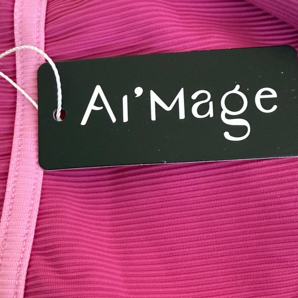 Ai’mage Fuchsia and Light Pink Bikini Set - Picture 3 of 3